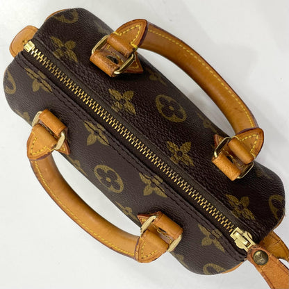 【中古】LOUIS VUITTON | ルイ・ヴィトン ミニスピーディ ミニボストンバッグ モノグラム キャンバス ショルダー ハンドバッグ M41534 ブラウン【尾張小牧店】