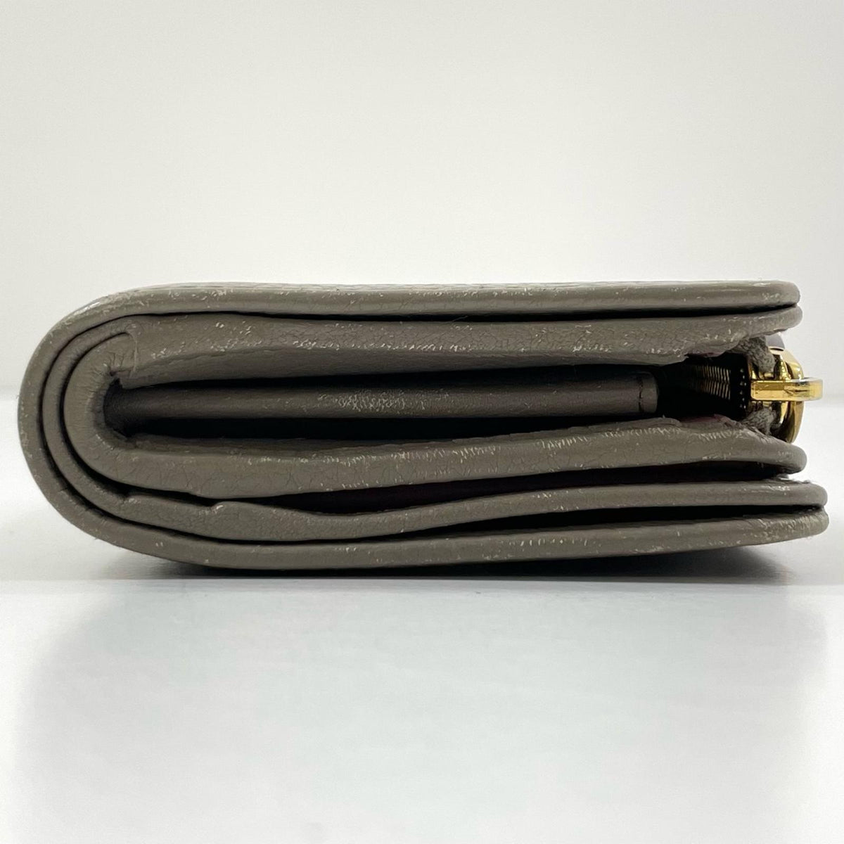 【中古】PRADA | プラダ 二つ折り財布 1ML018 グレー【尾張小牧店】