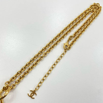 【中古】CHANEL | シャネル ライオン ココマーク パール ペンダント ネックレス AB8771 ゴールド【尾張小牧店】