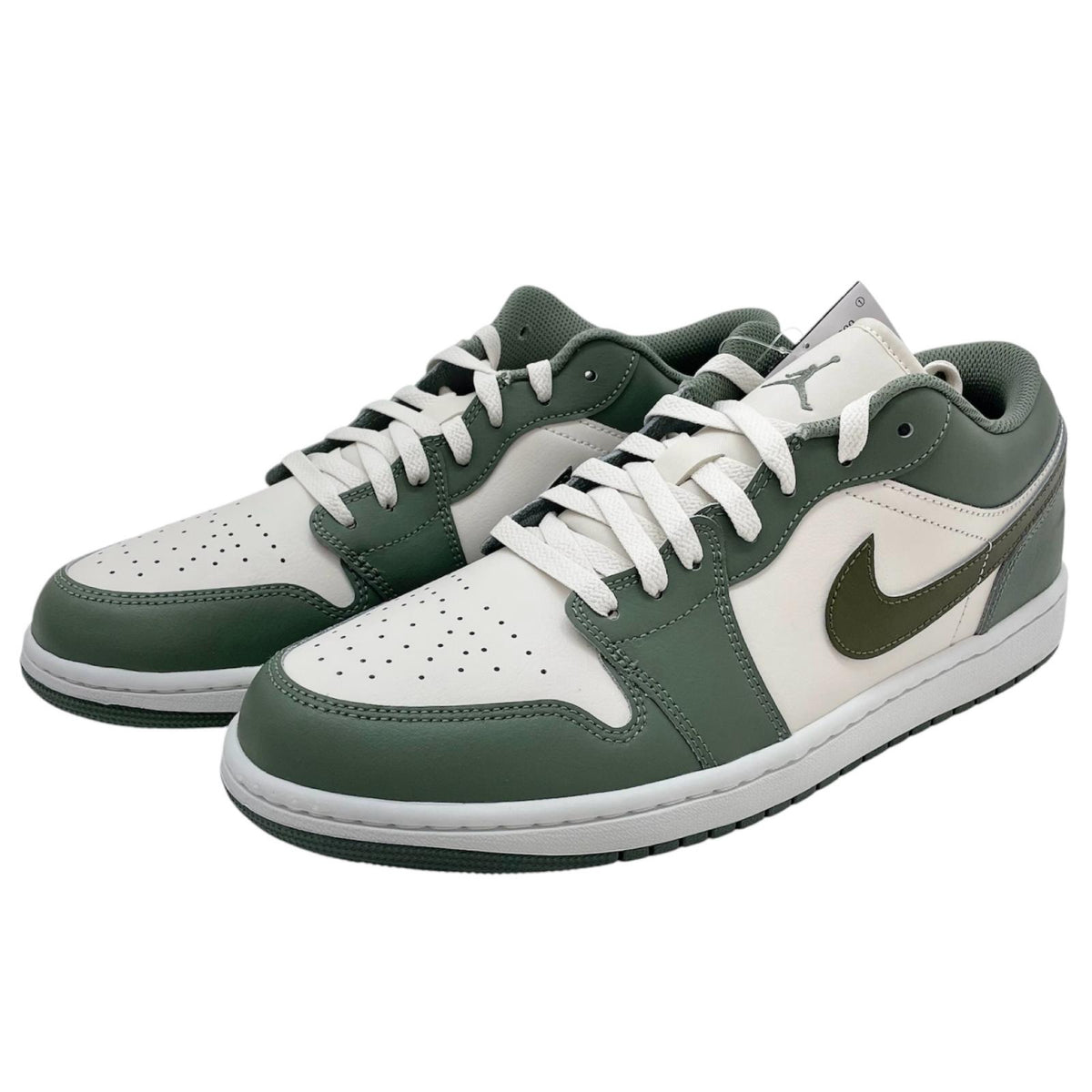【中古】NIKE | ナイキ Air Jordan 1 Low "Vintage Lichen/Medium Olive-Summit White"　エアジョーダン1 ロー "ヴィンテージライケン/ミディアムオリーブ-サミットホワイト"　スニーカー 靴　553558-300 グリーン×ホワイト 29cm【尾張小牧店】