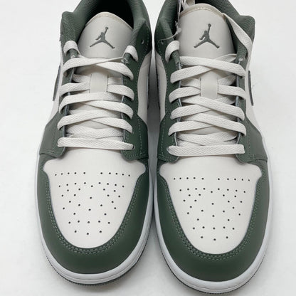 【中古】NIKE | ナイキ Air Jordan 1 Low "Vintage Lichen/Medium Olive-Summit White"　エアジョーダン1 ロー "ヴィンテージライケン/ミディアムオリーブ-サミットホワイト"　スニーカー 靴　553558-300 グリーン×ホワイト 29cm【尾張小牧店】