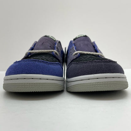 【中古】NIKE×Zion Williamson | ナイキ×ザイオン・ウィリアムソン Air Jordan 1 Low OG "Voodoo Alternate"/エアジョーダン1 ロー OG "ブードゥーオルタネート"　スニーカー 靴 IH2309-500 パープル×ブルー×ブラック 27cm【尾張小牧店】