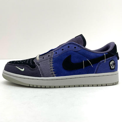 【中古】NIKE×Zion Williamson | ナイキ×ザイオン・ウィリアムソン Air Jordan 1 Low OG "Voodoo Alternate"/エアジョーダン1 ロー OG "ブードゥーオルタネート"　スニーカー 靴 IH2309-500 パープル×ブルー×ブラック 27cm【尾張小牧店】
