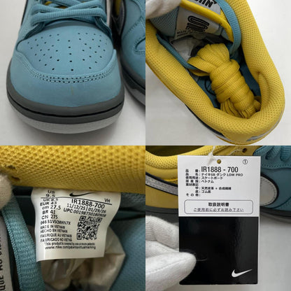 【中古】NIKE | ナイキ SB DUNK LOW PRO "Muni Fast Pass"/ダンク ロー "ムニファストパス"　スニーカー 靴 IR1888-700 ブルー×イエロー 27.5cm【尾張小牧店】
