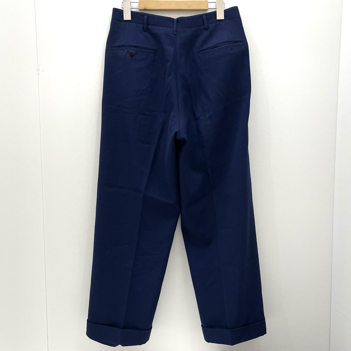 【中古】VINTAGE | ビンテージ　50S レーヨンツータック スラックス ネイビー【尾張小牧店】