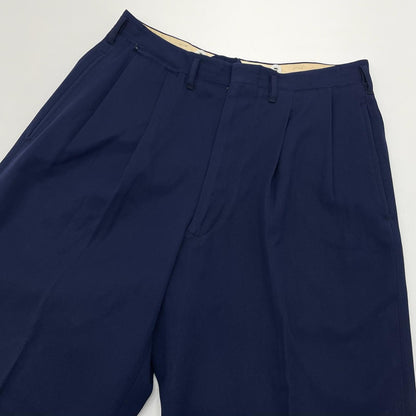 【中古】VINTAGE | ビンテージ　50S レーヨンツータック スラックス ネイビー【尾張小牧店】