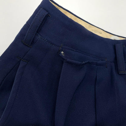 【中古】VINTAGE | ビンテージ　50S レーヨンツータック スラックス ネイビー【尾張小牧店】