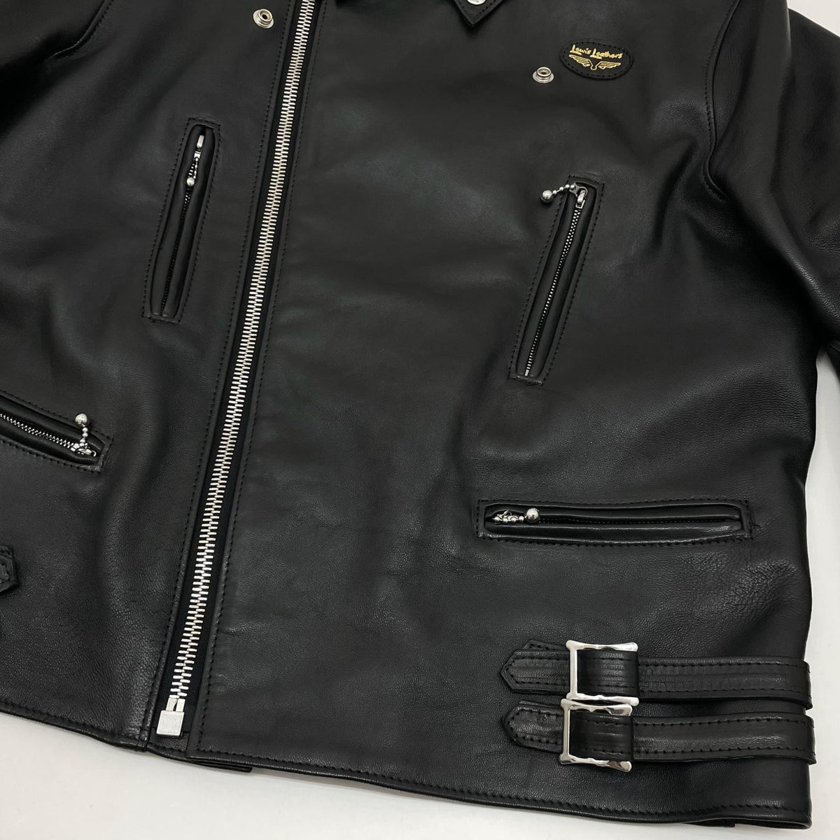【中古】LEWIS LEATHER | ルイスレザー Lightning ライダースジャケット ブラック サイズ：44【尾張小牧店】