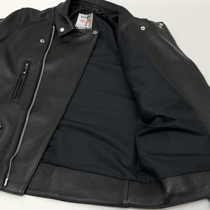 【中古】LEWIS LEATHER | ルイスレザー Lightning ライダースジャケット ブラック サイズ：44【尾張小牧店】