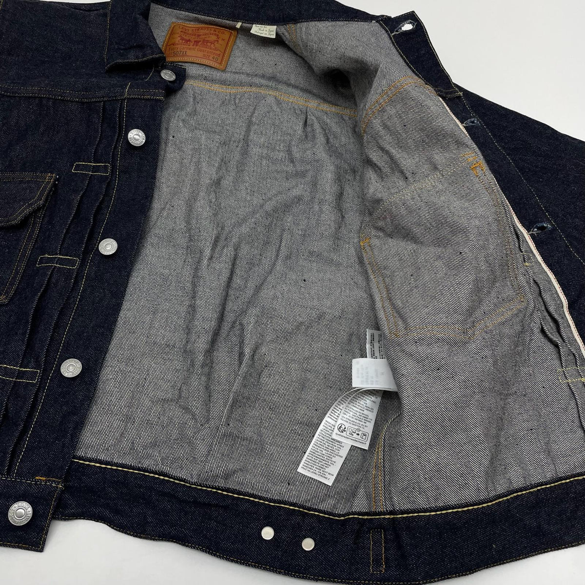 【中古】Levi's VintageClothing | リーバイスヴィンテージクロージング　1953年復刻/日本製 507XX デニムジャケット 70507-0066 ネイビー サイズ：40【尾張小牧店】