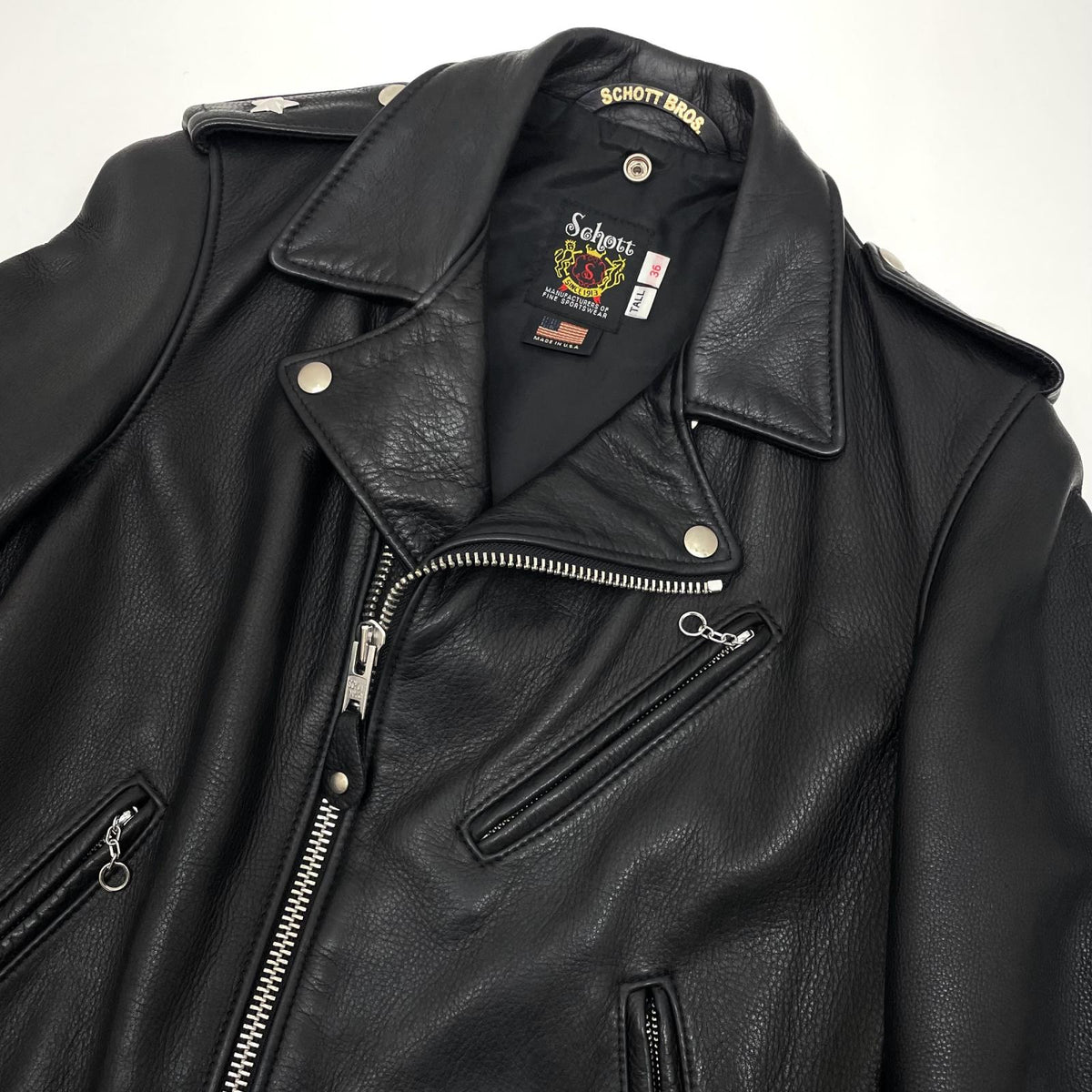 【中古】schott | ショット 516UST/ONESTAR NEW NAKED ライダースジャケット 7823950090 ブラック サイズ：36【尾張小牧店】