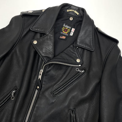 【中古】schott | ショット 516UST/ONESTAR NEW NAKED ライダースジャケット 7823950090 ブラック サイズ：36【尾張小牧店】