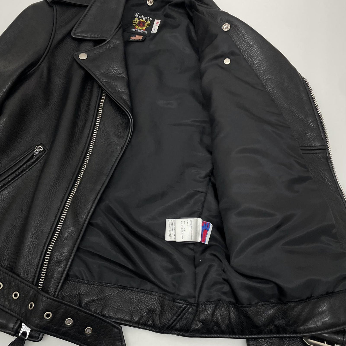 【中古】schott | ショット 516UST/ONESTAR NEW NAKED ライダースジャケット 7823950090 ブラック サイズ：36【尾張小牧店】