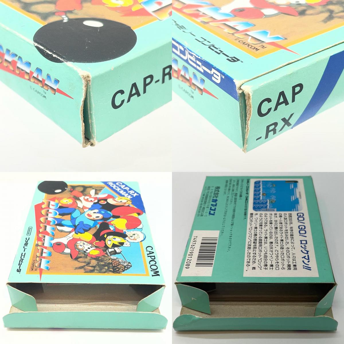 【尾張小牧店】FC ロックマン 箱説あり カプコン ファミコン【レトロ】【中古】