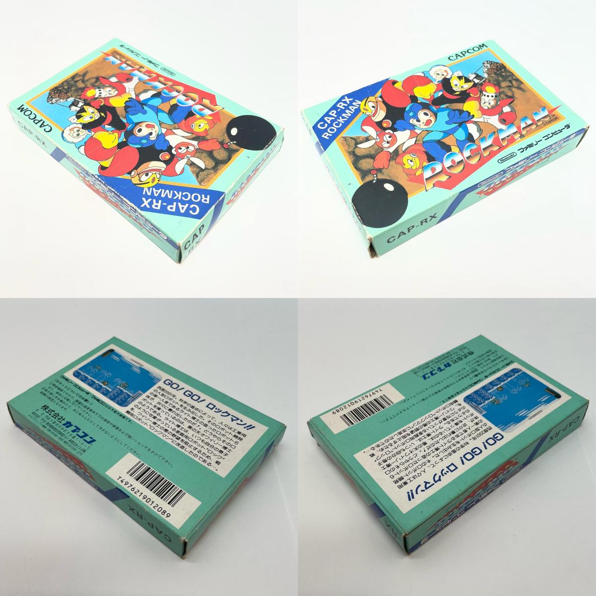 【尾張小牧店】FC ロックマン 箱説あり カプコン ファミコン【レトロ】【中古】