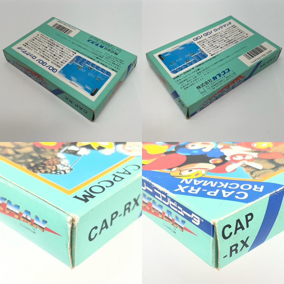 【尾張小牧店】FC ロックマン 箱説あり カプコン ファミコン【レトロ】【中古】