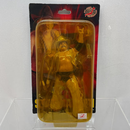【尾張小牧店】スタン・ハンセン（イエロー) キャラクタープロダクト プロレスフィギュア【レトロ】【中古】
