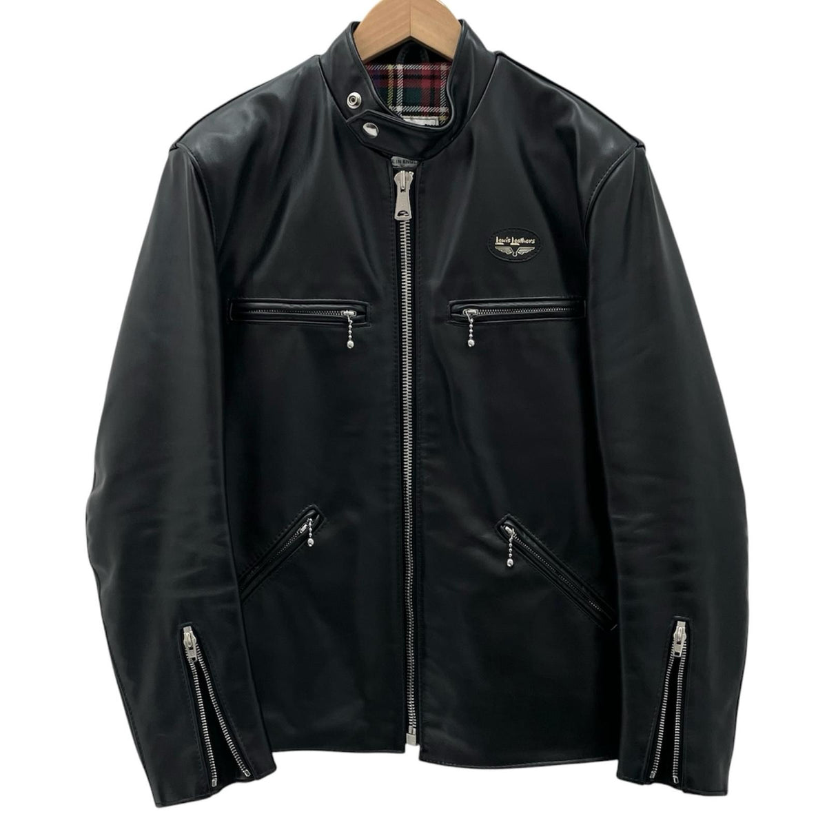【中古】LEWIS LEATHER | ルイスレザー ライダースジャケット ブラック サイズ：36【尾張小牧店】