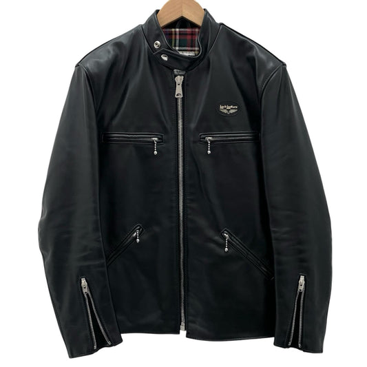 【中古】LEWIS LEATHER | ルイスレザー ライダースジャケット ブラック サイズ：36【尾張小牧店】
