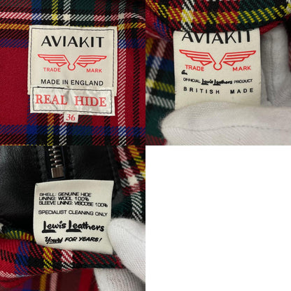 【中古】LEWIS LEATHER | ルイスレザー ライダースジャケット ブラック サイズ：36【尾張小牧店】