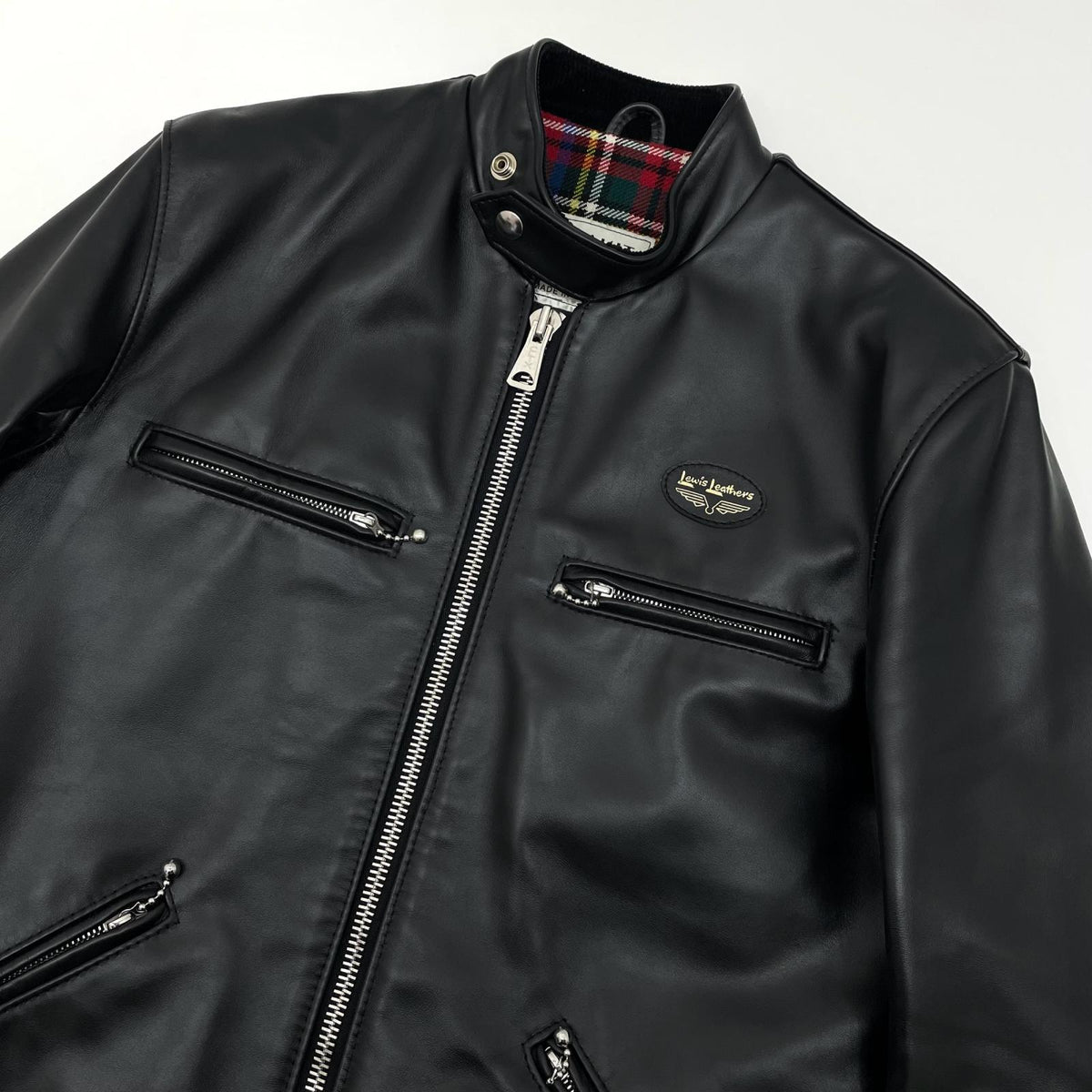 【中古】LEWIS LEATHER | ルイスレザー ライダースジャケット ブラック サイズ：36【尾張小牧店】