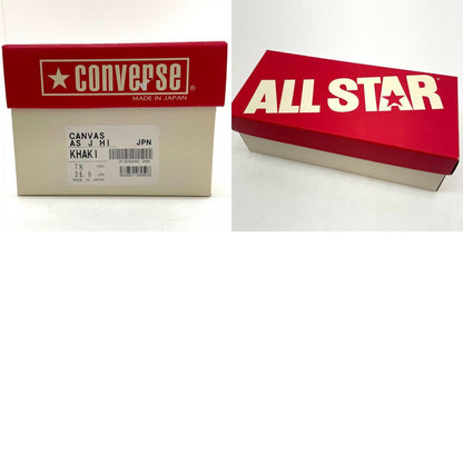 【中古】CONVERSE | コンバース　日本製 ハイカットスニーカー 靴　カーキ 26cm【尾張小牧店】