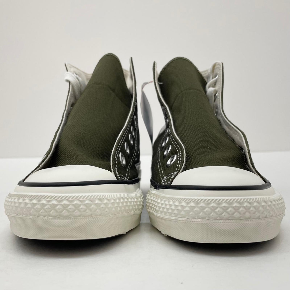 【中古】CONVERSE | コンバース　日本製 ハイカットスニーカー 靴　カーキ 26cm【尾張小牧店】