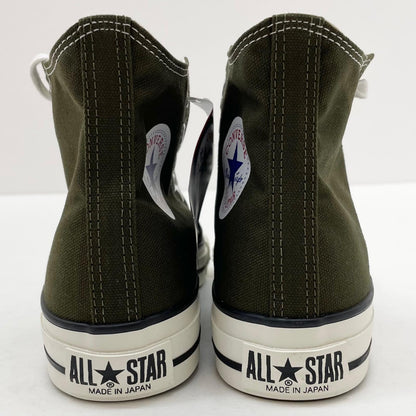【中古】CONVERSE | コンバース　日本製 ハイカットスニーカー 靴　カーキ 26cm【尾張小牧店】