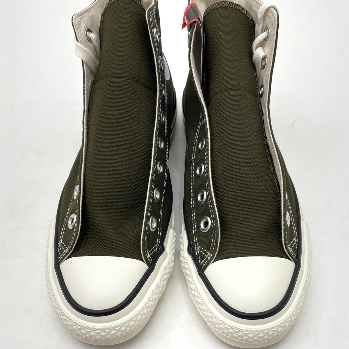 【中古】CONVERSE | コンバース　日本製 ハイカットスニーカー 靴　カーキ 26cm【尾張小牧店】