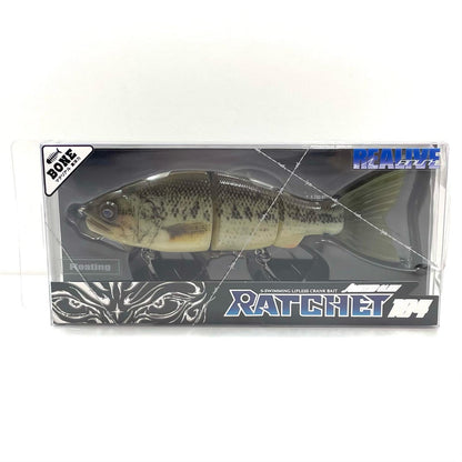 【フィッシング/釣り/釣具/ルアー】GAN CRAFT | ガンクラフト JOINTED CLAW RATCHET 184 ジョインテッドクロー ラチェット184　リアルバスボーン【尾張小牧店】