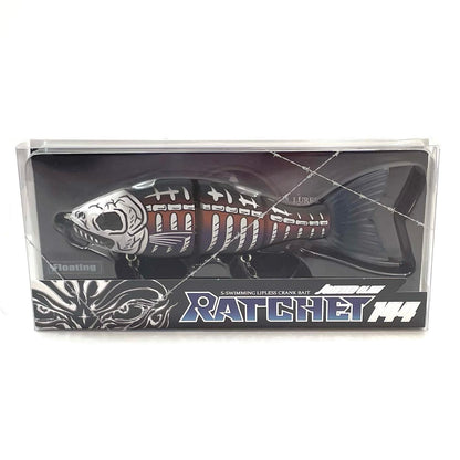 【フィッシング/釣り/釣具/ルアー】GAN CRAFT | ガンクラフト JOINTED CLAW RATCHET 144 ジョインテッドクロー ラチェット 144 MIYABI DEATH BONE【尾張小牧店】