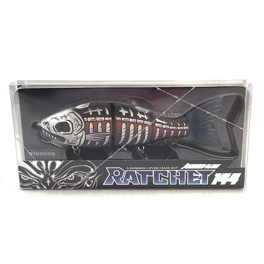 【フィッシング/釣り/釣具/ルアー】GAN CRAFT | ガンクラフト JOINTED CLAW RATCHET 144 ジョインテッドクロー ラチェット 144 MIYABI DEATH BONE【尾張小牧店】