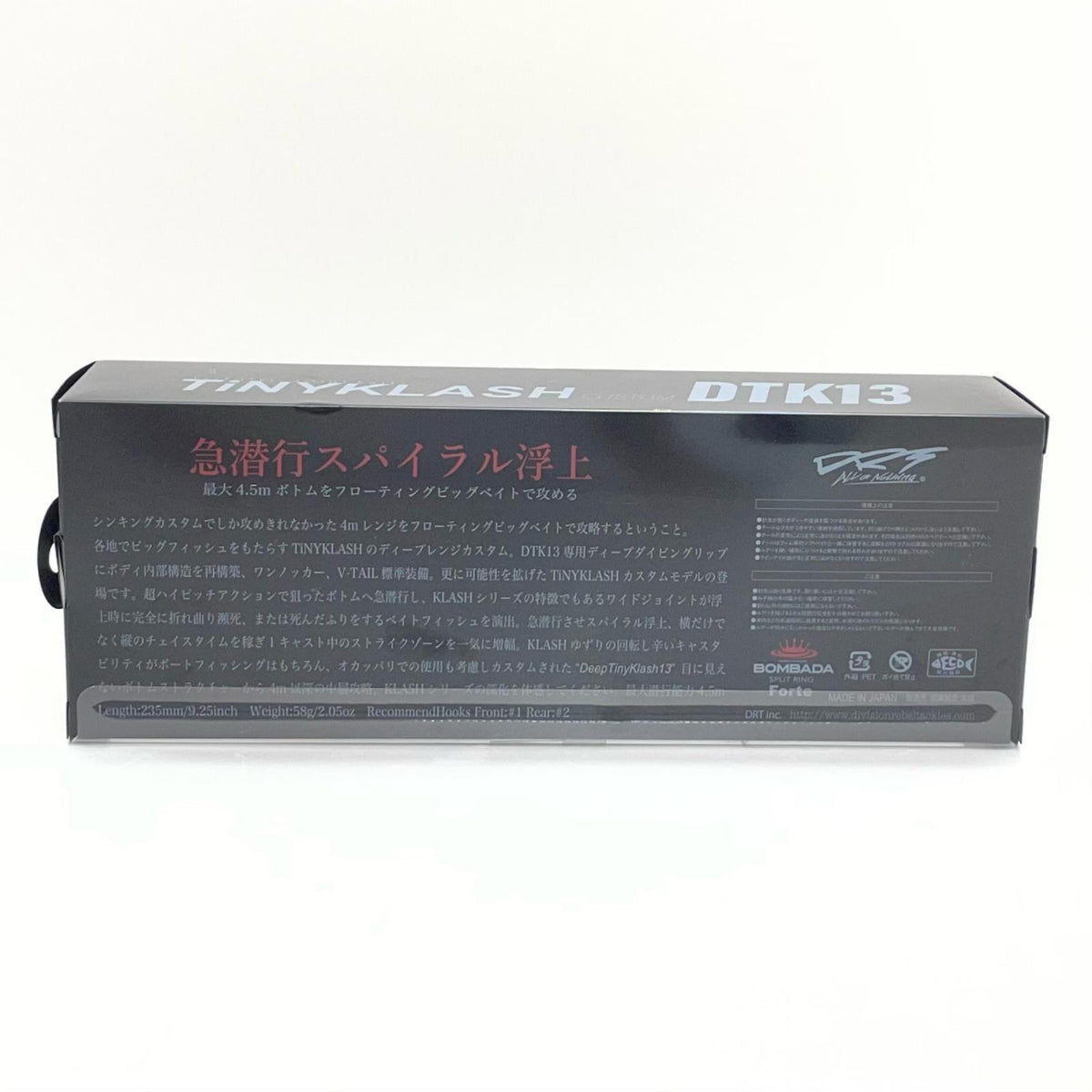 【フィッシング/釣り/釣具/ルアー】DRT | ディビジョンレーベルタックルズ TiNY KLASH DTK13 タイニークラッシュDTK13 DRTバスver2【尾張小牧店】