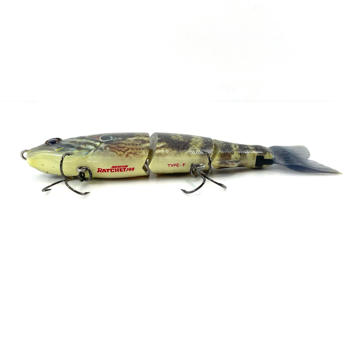【フィッシング/釣り/釣具/ルアー】GAN CRAFT | ガンクラフト JOINTED CLAW RATCHET 144 ジョインテッドクロー ラチェット 144　リアルオヤニラミ【尾張小牧店】