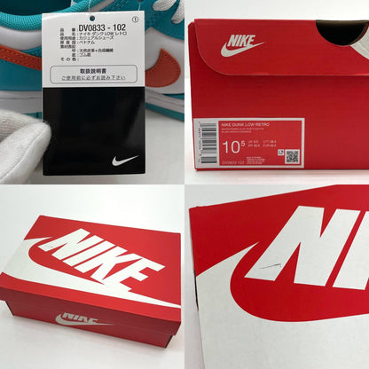 【中古】NIKE | ナイキ Dunk Low "Miami Dolphins"/ダンク ロー "マイアミ ドルフィンズ" スニーカー 靴　DV0833-102 ブルー×ホワイト 28.5cm【尾張小牧店】