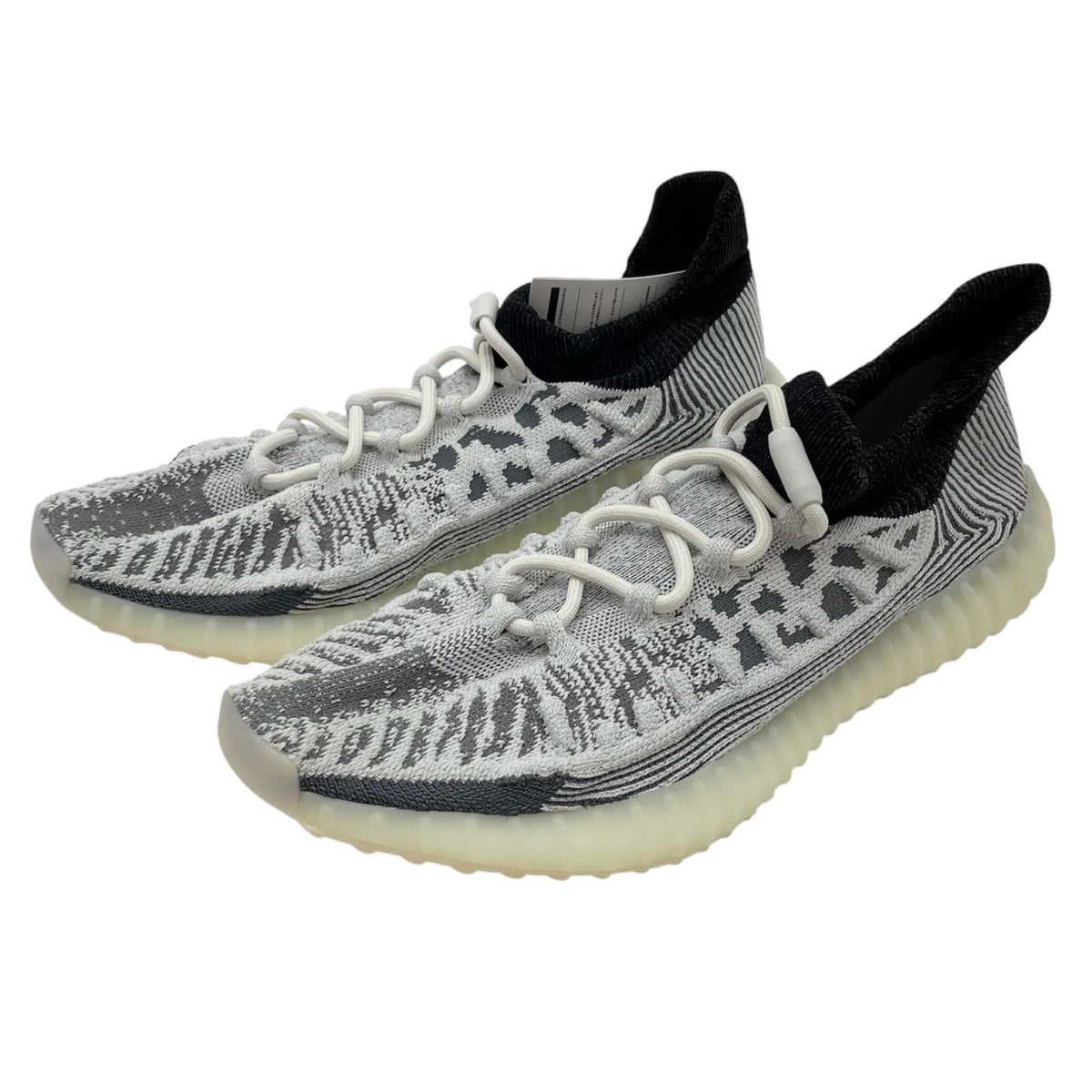 【中古】adidas | アディダス YEEZY Boost 350V2 CMPCT "Slate White"/イージーブースト350V2 コンパクト "スレートホワイト"　スニーカー 靴　IG9608 ホワイト×グレー 28.5cm【尾張小牧店】