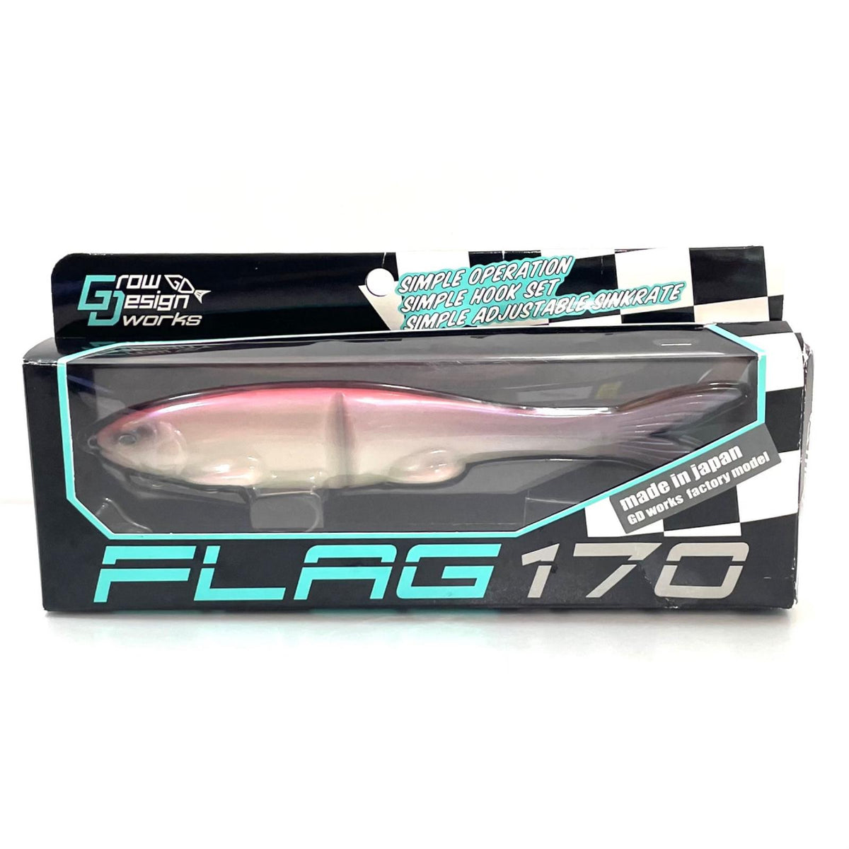 【フィッシング/釣り/釣具/ルアー】Grow Design works | グローデザインワークス FLAG170 フラッグ170　P2 PHANTOM【尾張小牧店】