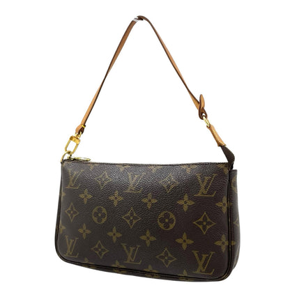 【中古】LOUIS VUITTON | ルイ・ヴィトン アクセソワール モノグラム ハンドバッグ ポシェット ポーチ M51980 ブラウン【尾張小牧店】