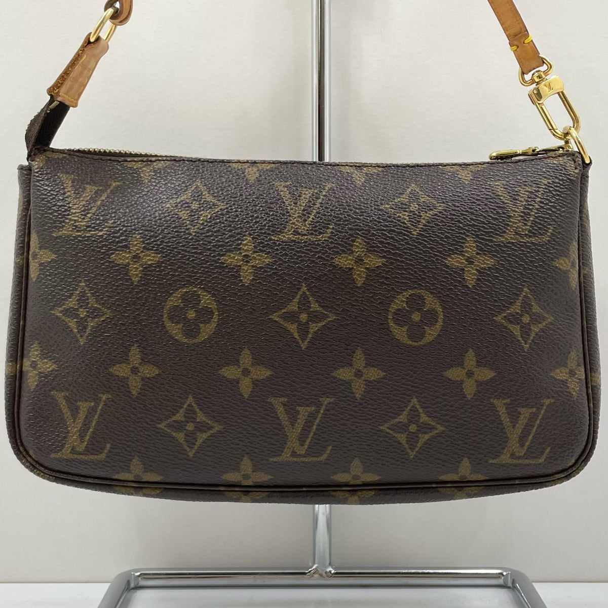 【中古】LOUIS VUITTON | ルイ・ヴィトン アクセソワール モノグラム ハンドバッグ ポシェット ポーチ M51980 ブラウン【尾張小牧店】