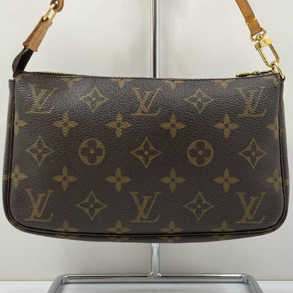 【中古】LOUIS VUITTON | ルイ・ヴィトン アクセソワール モノグラム ハンドバッグ ポシェット ポーチ M51980 ブラウン【尾張小牧店】