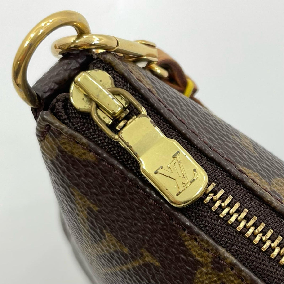 【中古】LOUIS VUITTON | ルイ・ヴィトン アクセソワール モノグラム ハンドバッグ ポシェット ポーチ M51980 ブラウン【尾張小牧店】