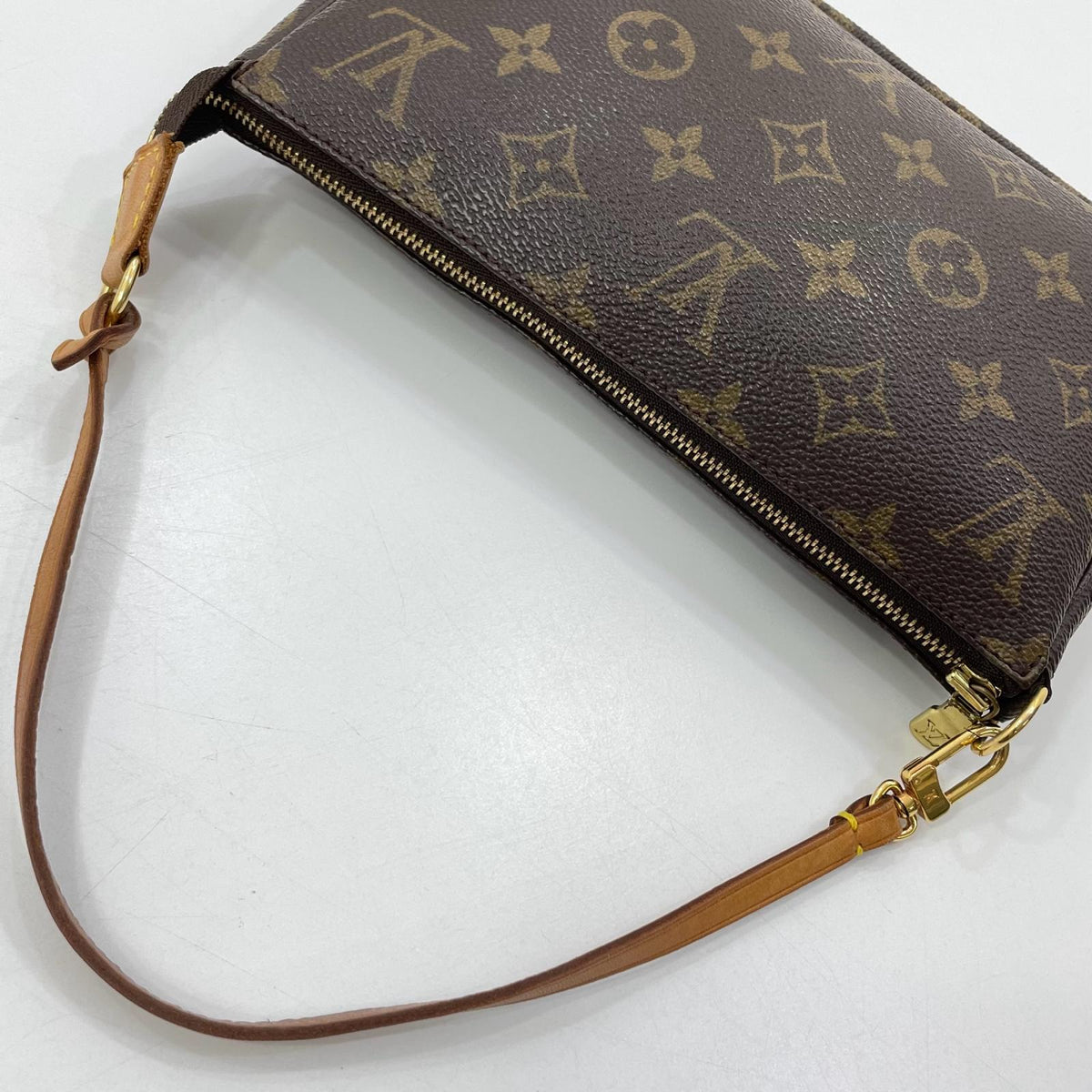 【中古】LOUIS VUITTON | ルイ・ヴィトン アクセソワール モノグラム ハンドバッグ ポシェット ポーチ M51980 ブラウン【尾張小牧店】
