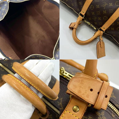【中古】LOUIS VUITTON | ルイ・ヴィトン キーポル55 モノグラム ボストンバッグ M41424 ブラウン【尾張小牧店】