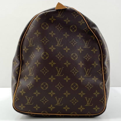 【中古】LOUIS VUITTON | ルイ・ヴィトン キーポル55 モノグラム ボストンバッグ M41424 ブラウン【尾張小牧店】