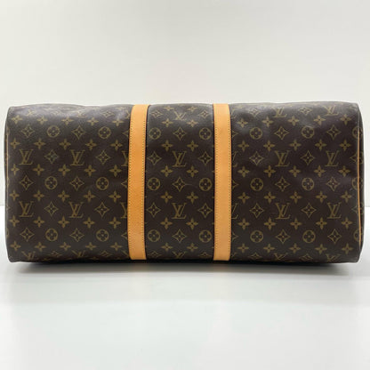 【中古】LOUIS VUITTON | ルイ・ヴィトン キーポル55 モノグラム ボストンバッグ M41424 ブラウン【尾張小牧店】