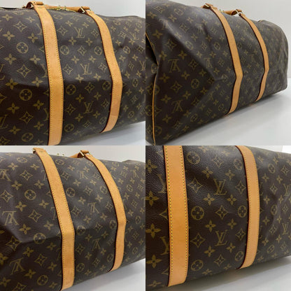 【中古】LOUIS VUITTON | ルイ・ヴィトン キーポル55 モノグラム ボストンバッグ M41424 ブラウン【尾張小牧店】