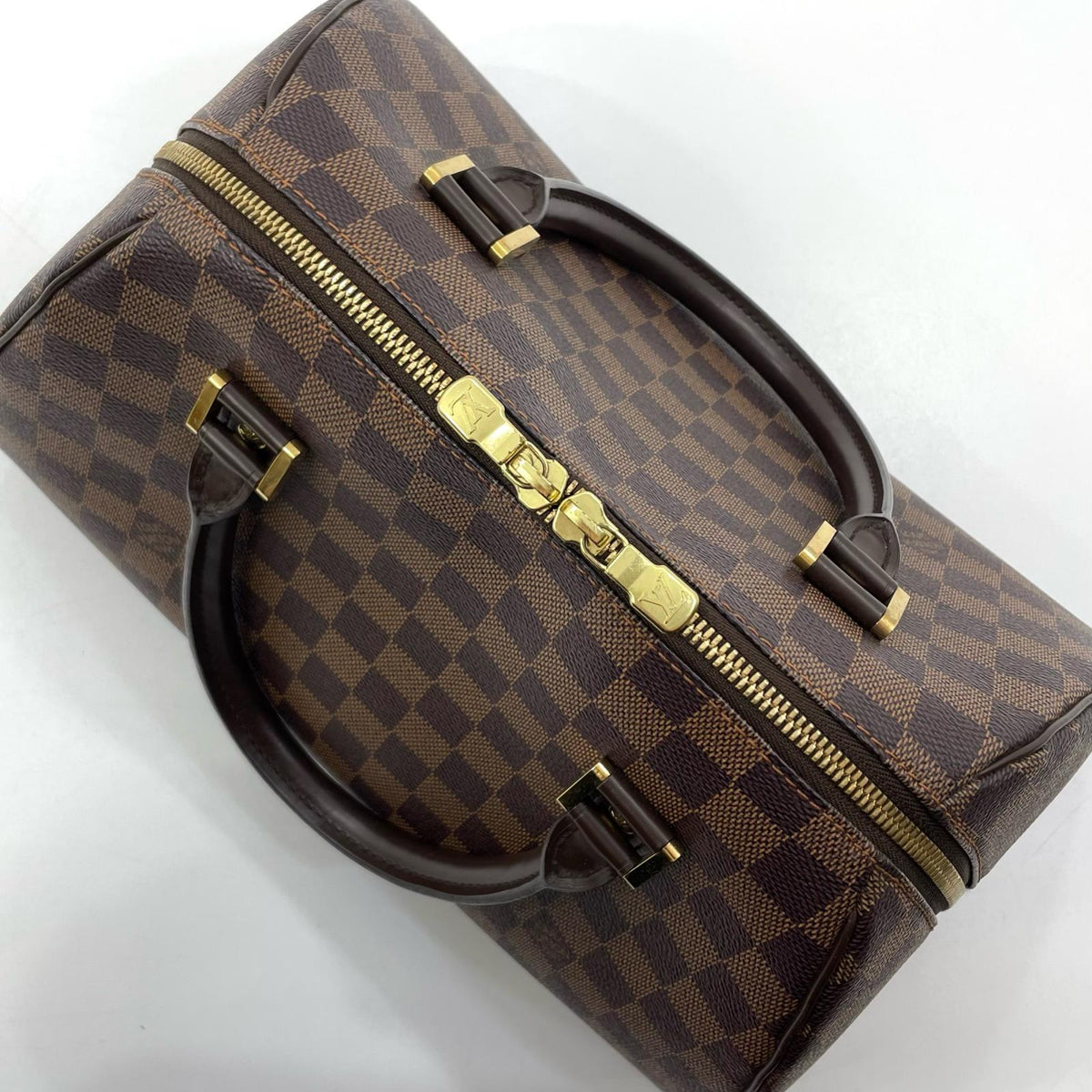 【中古】LOUIS VUITTON | ルイ・ヴィトン リベラMM ダミエ ハンドバッグ N41434 ブラウン【尾張小牧店】