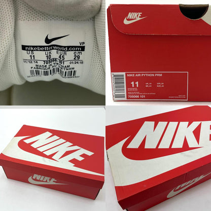 【中古】NIKE | ナイキ AIR PYTHON PREMIUM PEARL/エア パイソン プレミアム パール スニーカー 靴　705066-101 ホワイト 29cm【尾張小牧店】【専】