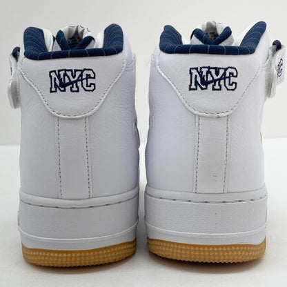 【中古】NIKE | ナイキ Air Force 1 Mid NYC "White"/エアフォース1 ミッド NYC "ホワイト" スニーカー 靴　DH5622-100 ホワイト 30cm【尾張小牧店】【専】