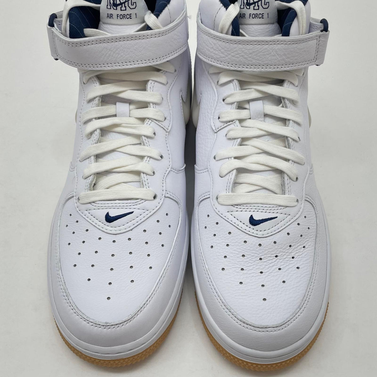 【中古】NIKE | ナイキ Air Force 1 Mid NYC "White"/エアフォース1 ミッド NYC "ホワイト" スニーカー 靴　DH5622-100 ホワイト 30cm【尾張小牧店】【専】